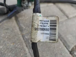 9657990680 Клемма аккумулятора плюс Citroen C5 1 Арт 75380252, вид 7