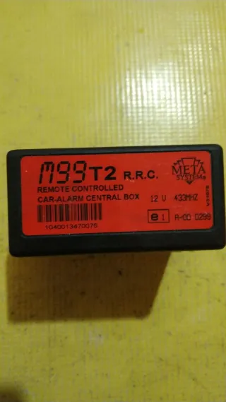 M99T2 Блок управления сигнализацией Citroen Saxo Арт 1004, вид 1