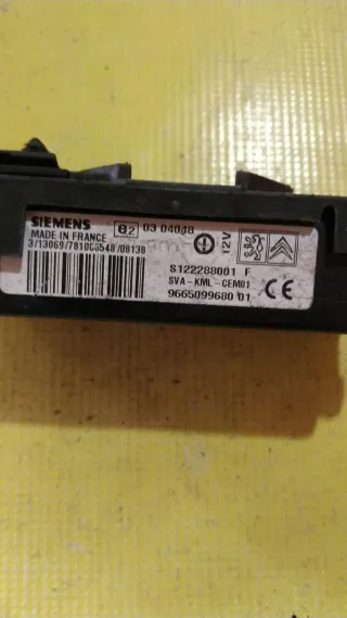 9665099680 Блок управления телефоном Citroen C5 2 Арт 835, вид 2