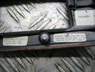 7042664, 7042663, 7043608, 7042658, 7005851, 7040352, 7042659 Накладка декоративная салона (комплект) BMW 7 E65/E66 Арт 75449035, вид 23