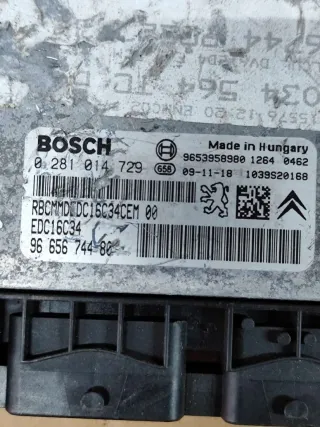 0281014729, 9665674480 Контактная группа Citroen C4 Grand Picasso 1 Арт MT29088300, вид 2