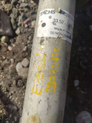 1093646 Стойка амортизатора задняя BMW 5 E39 Арт 77802528, вид 6