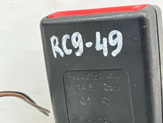 A2048602569, 2048602569 Замок ремня безопасности Mercedes C W204 Арт RC9-49, вид 2