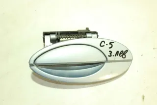 Ручка наружная задняя левая голубой Citroen C5 1 Арт 78244650, вид 1