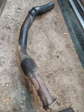  Труба приемная глушителя  Audi A6 C5 (S6,RS6) Арт 001916, вид 1