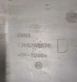 1305768070, 1307175070 Накладка (молдинг) заднего правого крыла Citroen Jumper 2 Арт 80525342-4GS24, вид 3