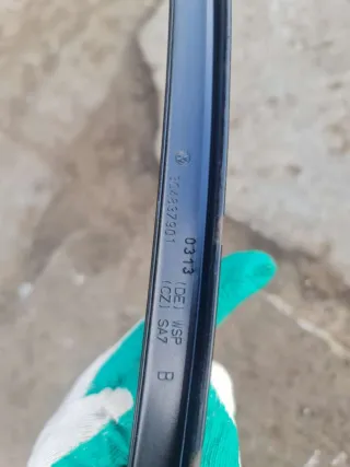 3C4837901 Молдинг стекла двери передней левой наружный Volkswagen Passat B7 Арт 66154624, вид 2