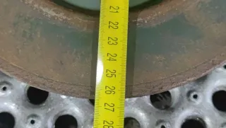  Диск тормозной задний Mazda 3 BK Арт 80776058, вид 4