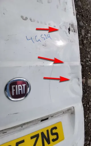  Дверь распашная задняя левая Citroen Jumper 2 Арт 81047001-4GS24, вид 3