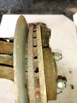  Диск тормозной передний Mazda 3 BK Арт 81280260, вид 3