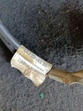 9828916580, 9827759980 Клемма аккумулятора минус Citroen Jumper 3 Арт 81445011, вид 2