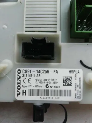 31314511, CG9T-14C256-FA Блок CEM Volvo V60 1 Арт 1475, вид 2