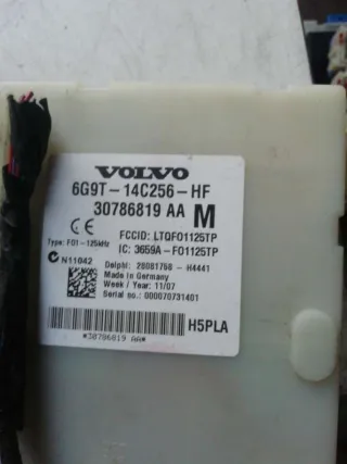 30786819, 7G9T-14C256-HF Блок CEM Volvo S80 2 Арт 1477, вид 4