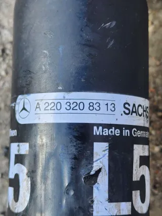 A2203208313 Гидростойка задняя левая Mercedes S W220 Арт 81757925, вид 2