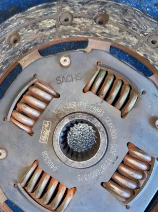 121878001375, 023082000110, 3M51-7563-FC Комплект сцепления Mazda 3 BK 1.6л I Арт 81772988, вид 2