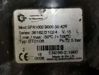 SPA100290055042R Ресивер пневмоподвески Volkswagen LT 2 Арт 81965450, вид 2