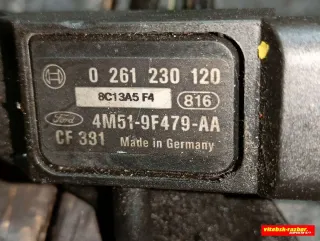 4M519F479AA, 0261230120 Датчик абсолютного давления Ford Transit connect 1 Арт 82136584, вид 3
