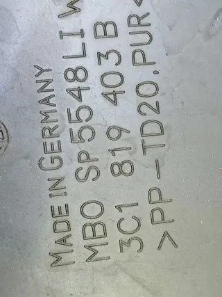 3C1819403B Решетка стеклоочистителя (Дождевик) Volkswagen Passat B7 Арт 82228644, вид 14