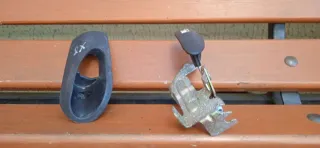 9619820880 Ручка открытия лючка бензобака Peugeot 406 Арт 82359675, вид 2