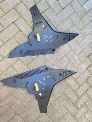 8200212994,8200763455,8200212991,8200763453 Обшивка стойки задней правой (накладка) Renault Logan 1 Арт 29521446, вид 4