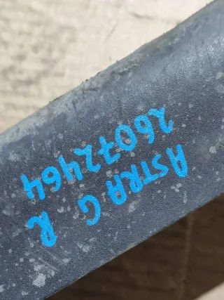  Накладка (юбка) переднего бампера Opel Astra G Арт 83957422, вид 8