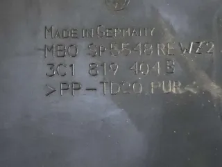 3C1819404B Решетка стеклоочистителя (Дождевик) Volkswagen Passat B7 Арт 84547072, вид 9