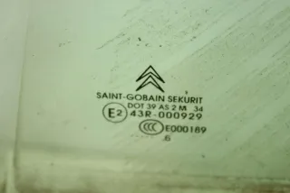  Стекло двери задней левой Citroen C5 1 Арт 84570802, вид 2