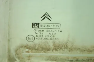  Стекло двери задней левой Citroen XM 1 Арт 84570812, вид 2