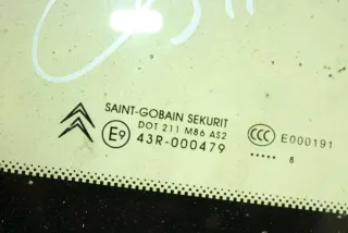  Стекло кузовное боковое правое Citroen C5 2 Арт 85026649, вид 2