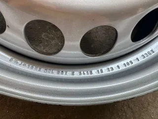 9104011400 Штампованные диски Mercedes Sprinter W906 Арт IVS00804, вид 4