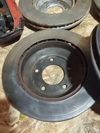  Комплект тормозов (диски и суппорта) Volkswagen Touareg 1 Арт 85283748, вид 6