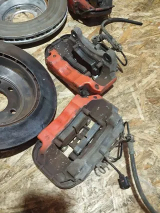  Комплект тормозов (диски и суппорта) Volkswagen Touareg 1 Арт 85283748, вид 4