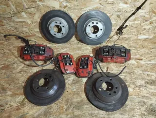  Комплект тормозов (диски и суппорта) Volkswagen Touareg 1 Арт 85283748, вид 1