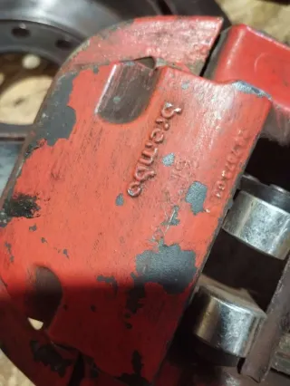  Комплект тормозов (диски и суппорта) Volkswagen Touareg 1 Арт 85283748, вид 10