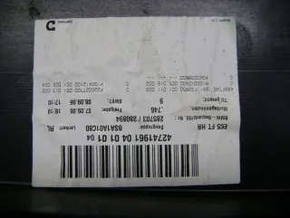 8243898 Шумоизоляция двери задней правой BMW 7 E65/E66 Арт 85941050, вид 3