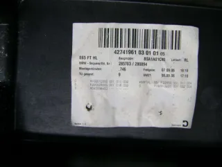 8243897 Шумоизоляция двери задней левой BMW 7 E65/E66 Арт 85941106, вид 3