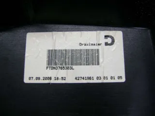 8243897 Шумоизоляция двери задней левой BMW 7 E65/E66 Арт 85941106, вид 4