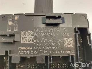5Q4959592B Блок управления двери передней правой Skoda Octavia A7 Арт 86091637, вид 2