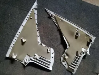 BN8V68251 Обшивка стойки задней правой (накладка) Mazda 3 BK Арт 86572435, вид 3