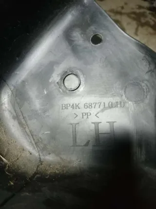  Обшивка стойки задней левой (накладка) Mazda 3 BK Арт 86685427, вид 3