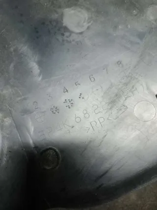  Обшивка стойки центральной правой (накладка) Mazda 3 BK Арт 86717437, вид 5