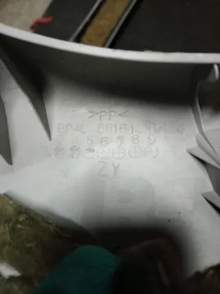  Обшивка стойки передней правой (накладка) Mazda 3 BK Арт 86717615, вид 3