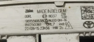 9815568380, 89250361 Фонарь габаритный передний правый Toyota Aygo 2 Арт 86767632, вид 3