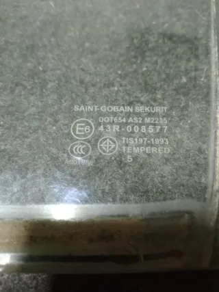  Стекло двери задней левой Mazda 3 BK Арт 86854728, вид 2