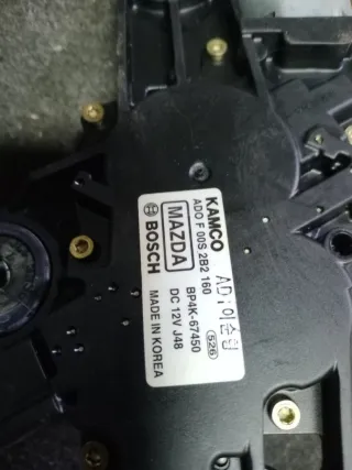 BP4K67450 Механизм заднего стеклоочистителя Mazda 3 BK Арт 86855353, вид 3