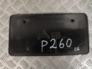 4F0807285CB Площадка гос номера (рамка) Audi A6 C6 (S6,RS6) Арт 86920307, вид 1