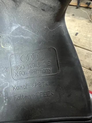 8D0129617E  Воздуховод Audi A6 C5 (S6,RS6) Арт 86991194, вид 3