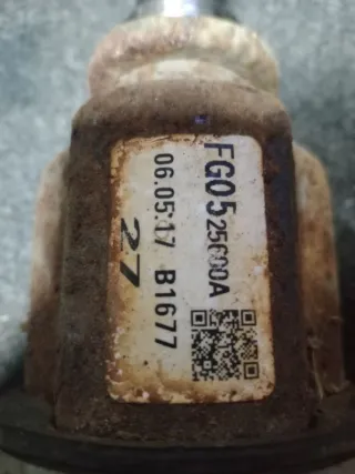 FG0525600A Полуось передняя левая (приводной вал, шрус) Mazda 3 BK Арт 87029470, вид 2