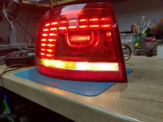 3AF945207A Фонарь задний левый Volkswagen Passat B7 Арт 86202016, вид 1