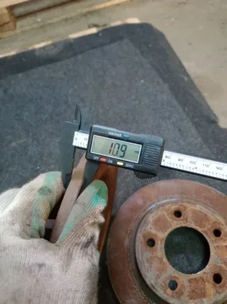  Диск тормозной задний Mazda 3 BK Арт 87096326, вид 3